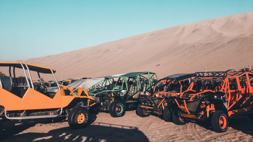 buggy karts at huacachina